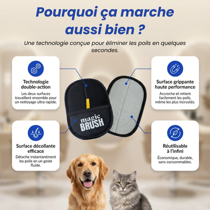 Magic Brush™ – Gant Anti-Poils