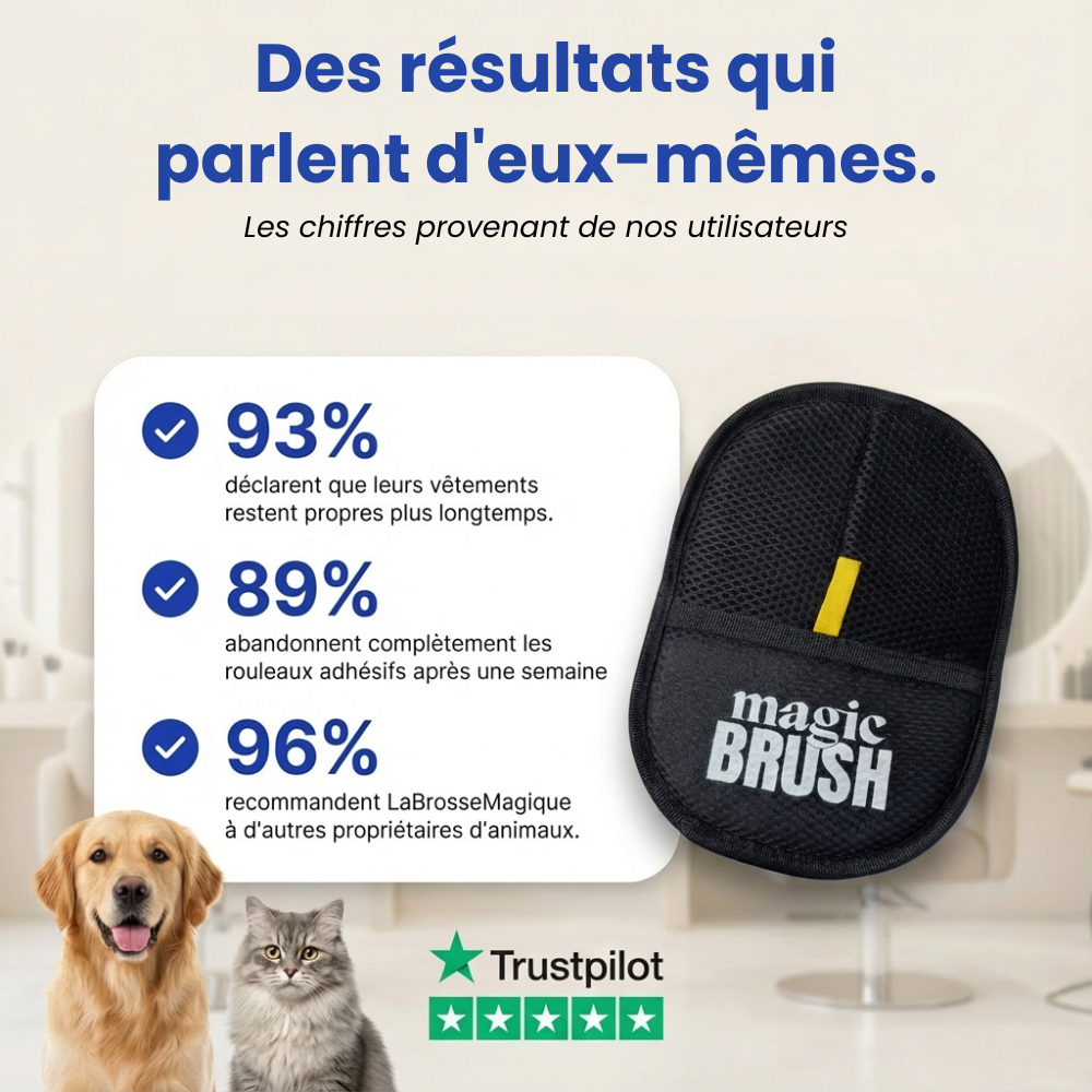 Magic Brush™ – Gant Anti-Poils