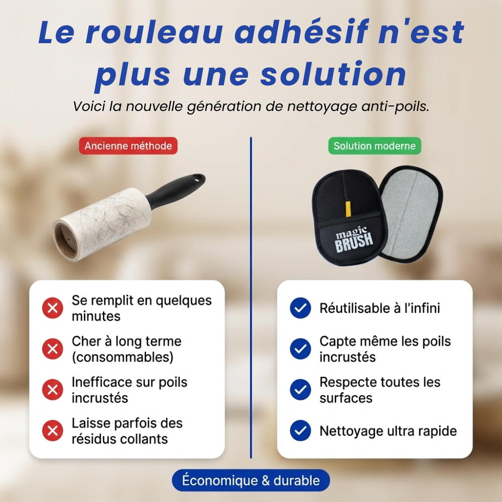 Magic Brush™ – Gant Anti-Poils